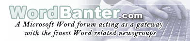 A Microsoft Word forum. Microsoft Office Word Forum - WordBanter